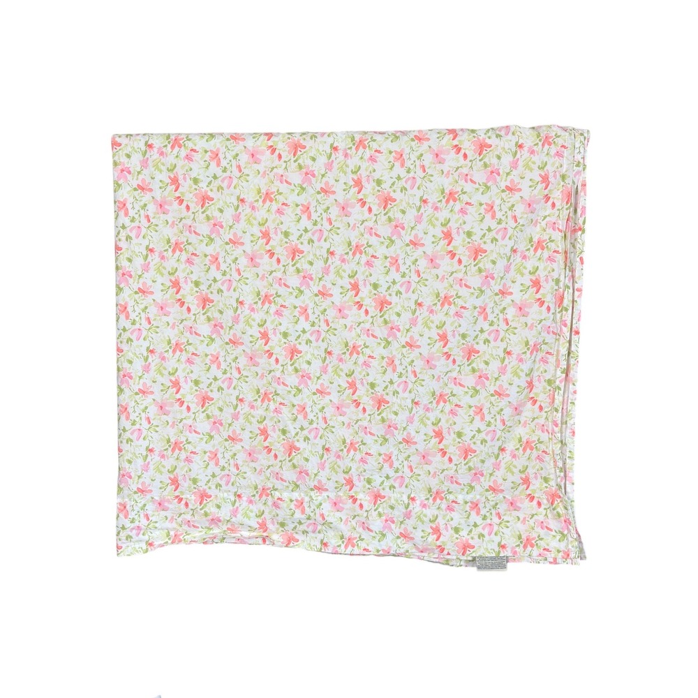 Laura Ashley Norella Twin XL Sheet Set Pink Floral Cotton Cottagecore Bedding - Picture 3 of 7